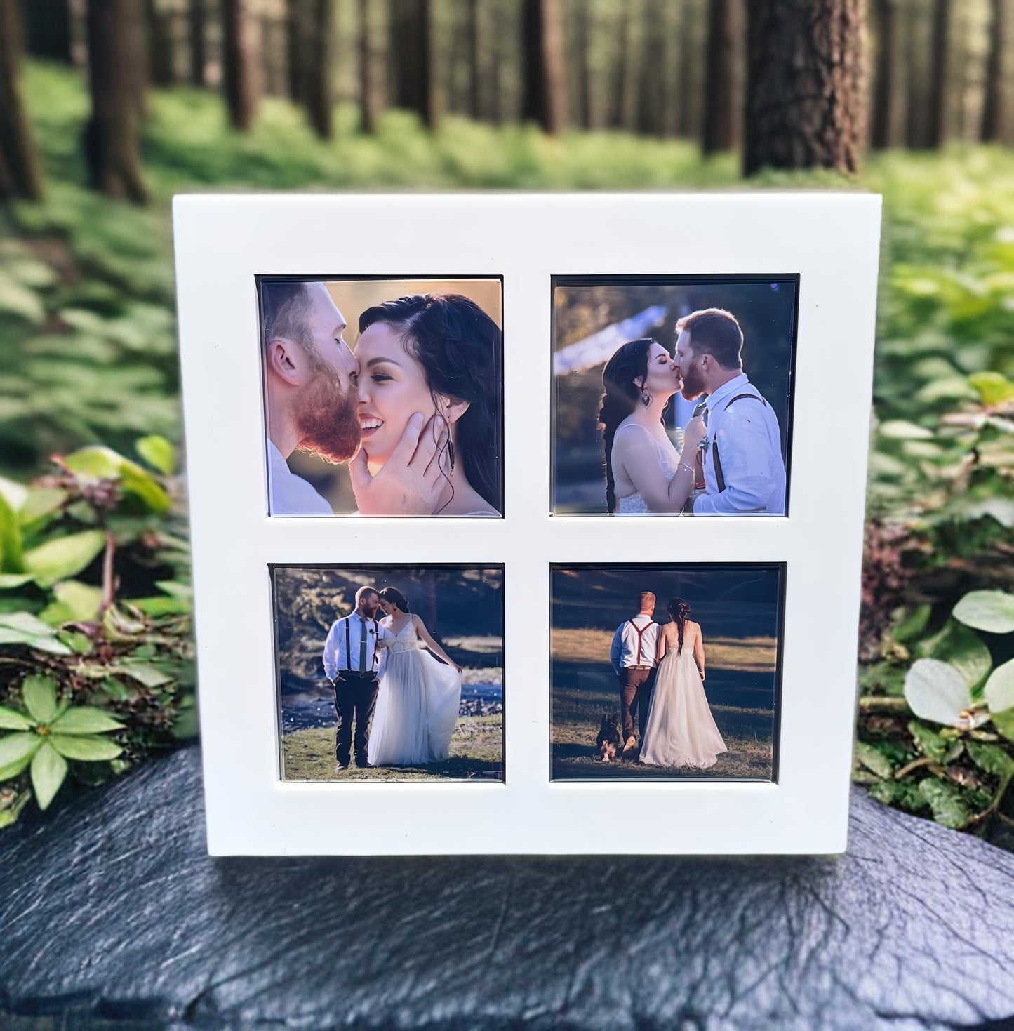 Magnetic Frame Set – 4 Custom Magnets + Frame