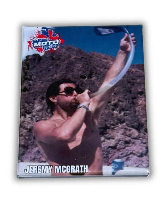 Jeremy McGrath - The King Sets Another Record Magnet