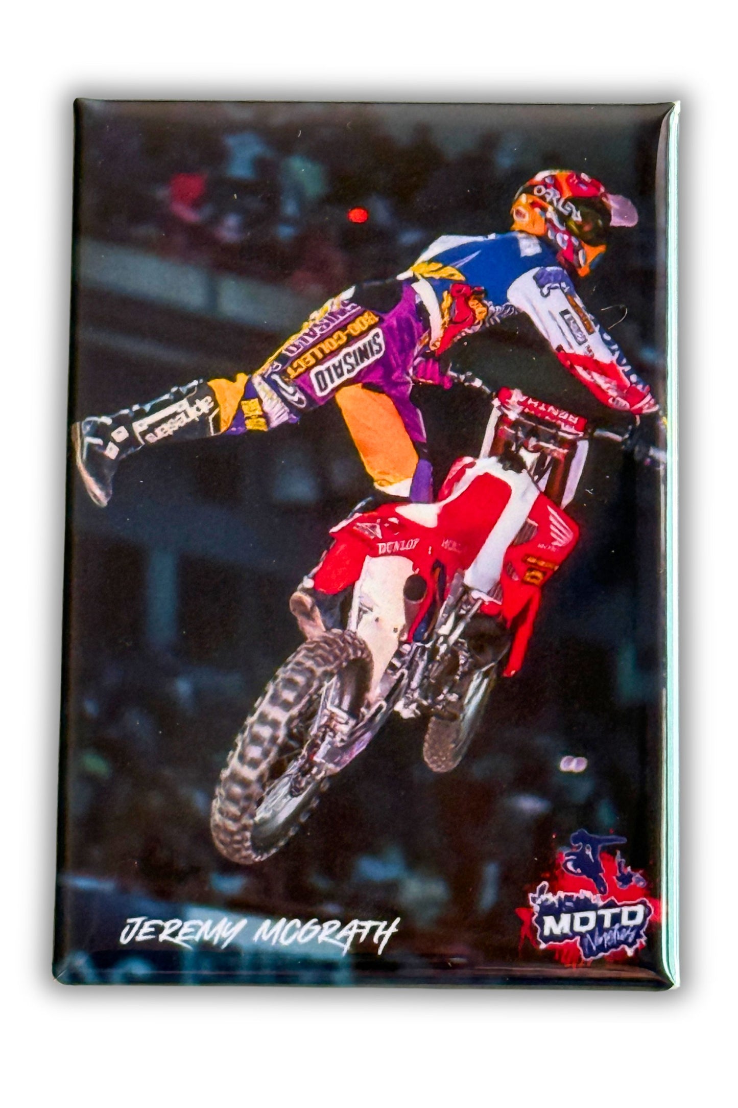 Jeremy McGrath –" NAC NAC" Supercross Style Magnet