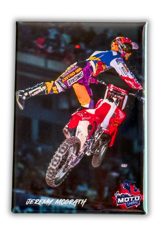 Jeremy McGrath –" NAC NAC" Supercross Style Magnet