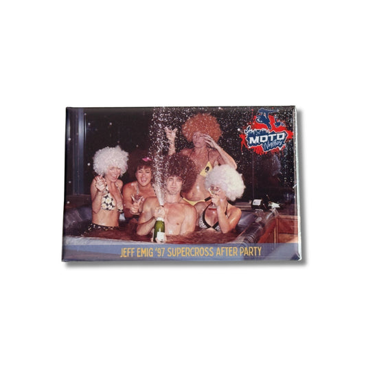 Jeff Emig '97 Supercross After Party Magnet