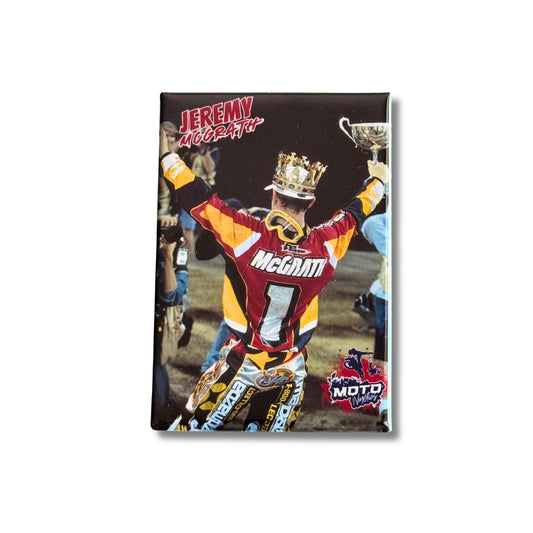 Jeremy McGrath – "King of Supercross" Magnet
