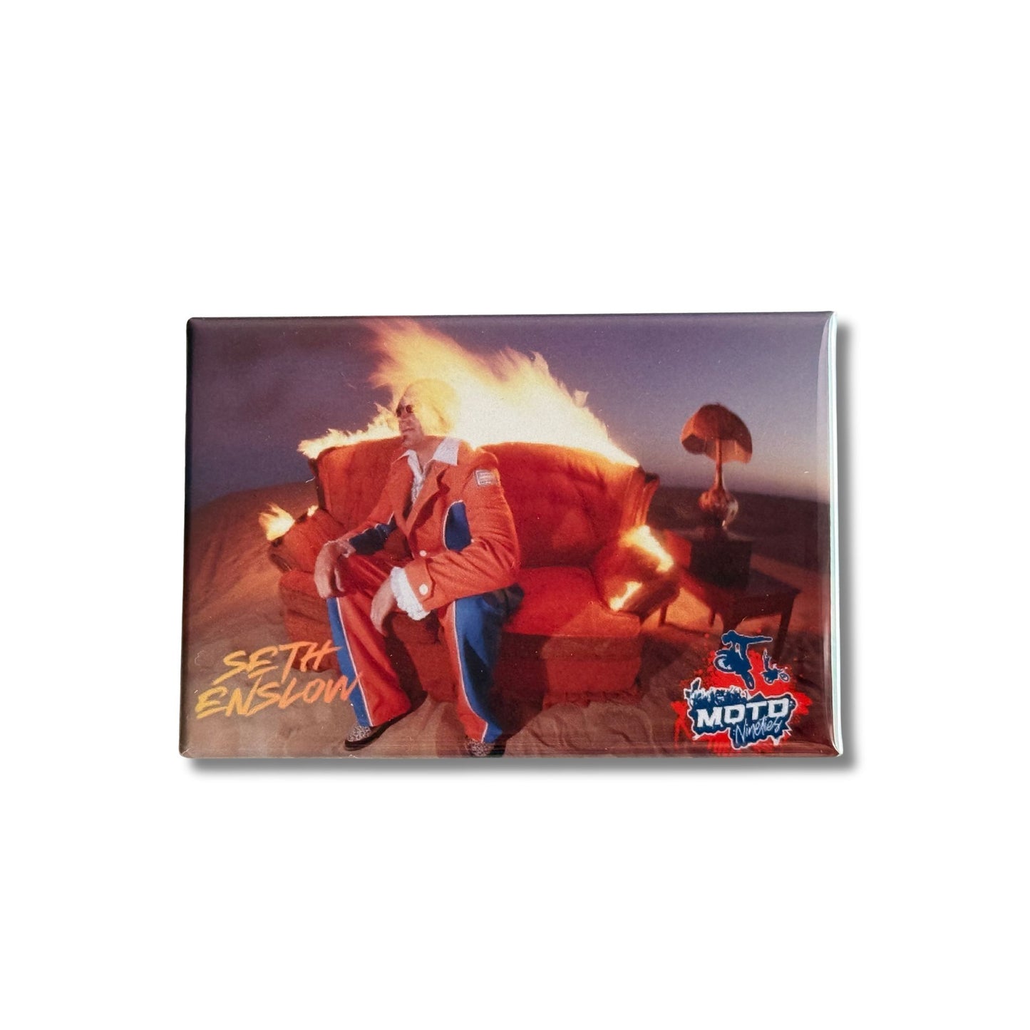 Seth Enslow – Burning Couch Magnet