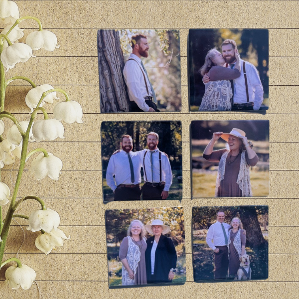 Hold on to Life’s Sweetest Moments – 2"x2" Magnets